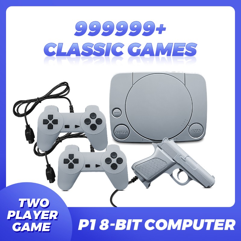 Retro Gaming Event - FC Plug-in console design, 8-bit game
