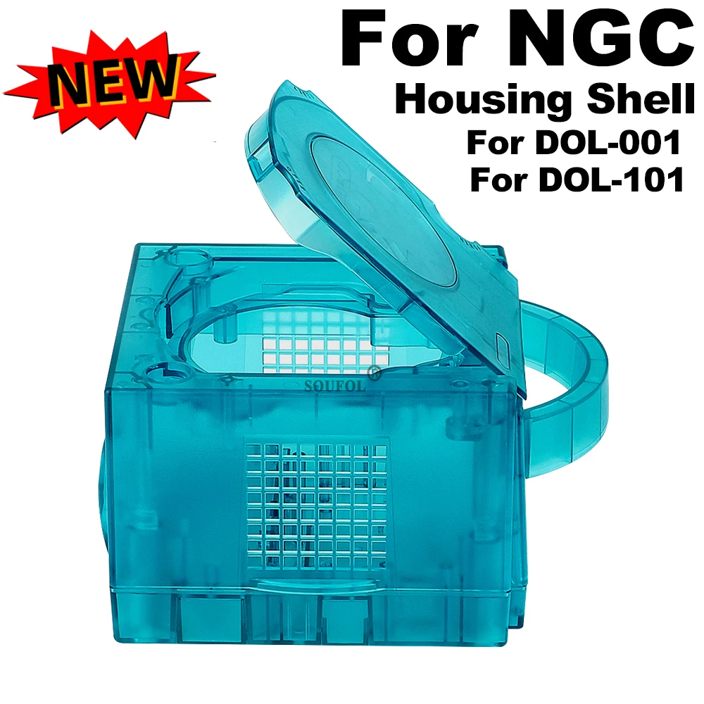 Retro Gaming Event - Ice Blue Replacement Case for Gamecube