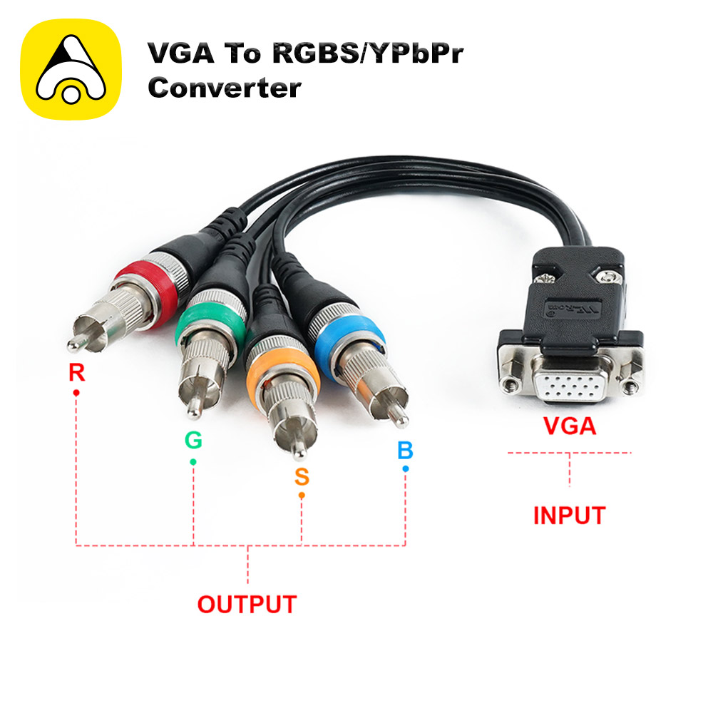 VGA To RGBS/YPbPr Converter Fo - Retro Gaming With Raspberry Pi review and price
