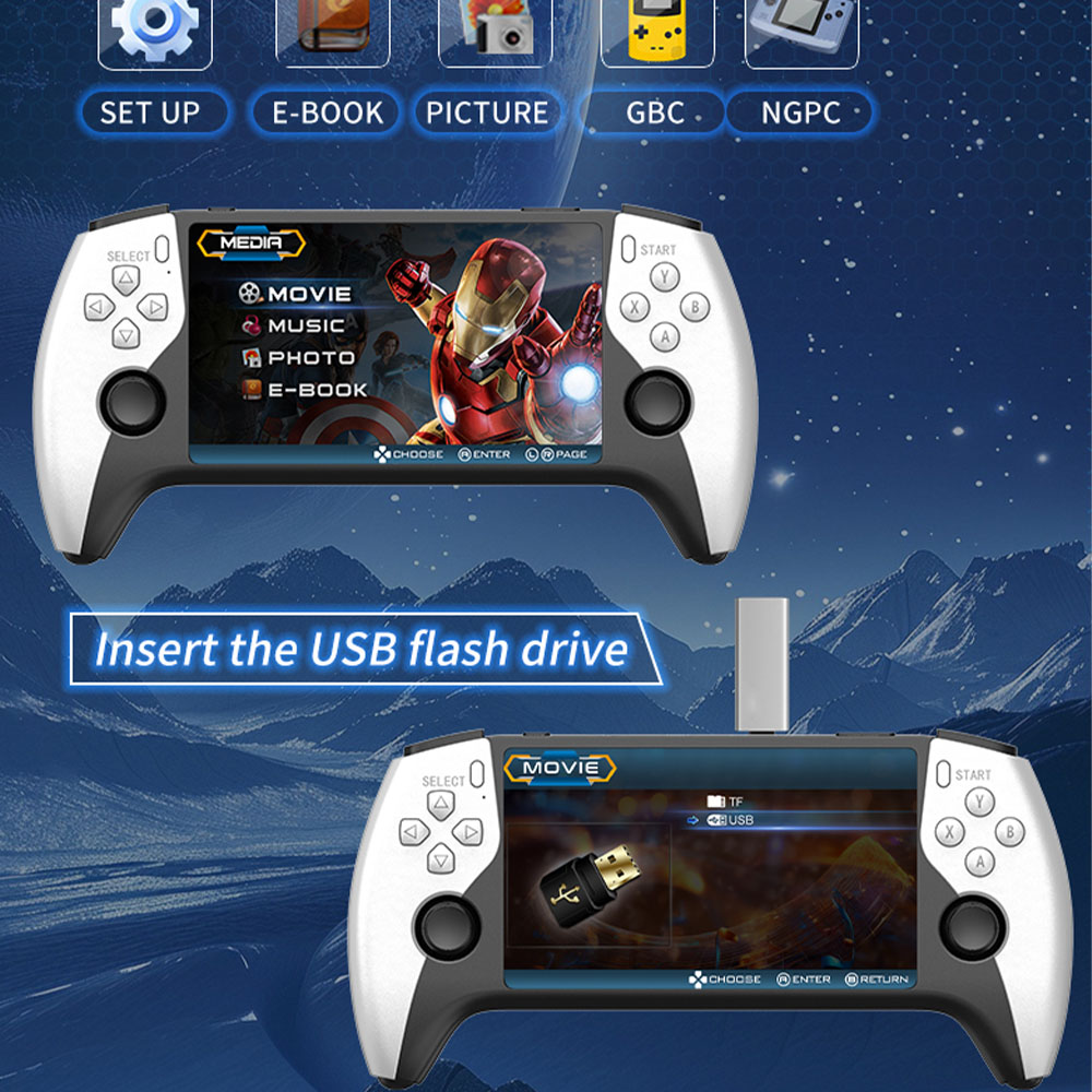 2026 New SF3500 5 Inch Handhel - Retro Gaming In 2026 review and price