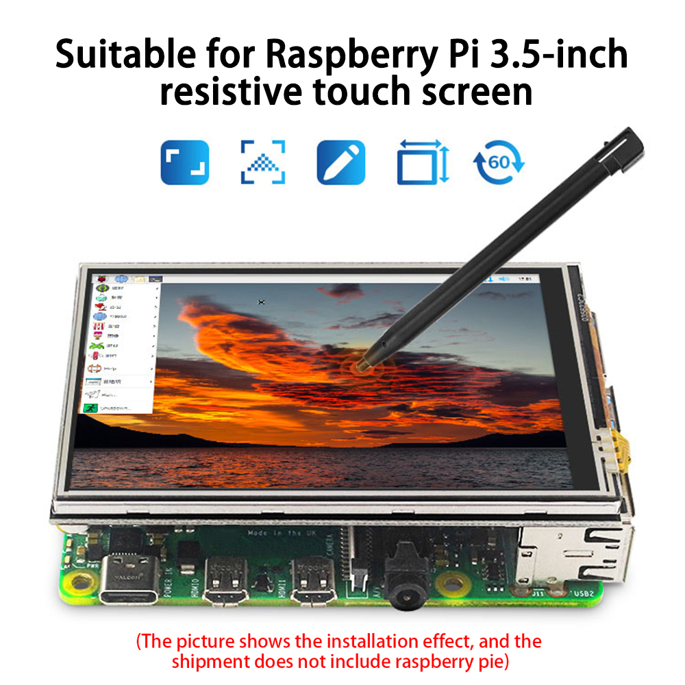 3.5 Inch TFT Touch Screen for  - Retro Gaming With Raspberry Pi review and price