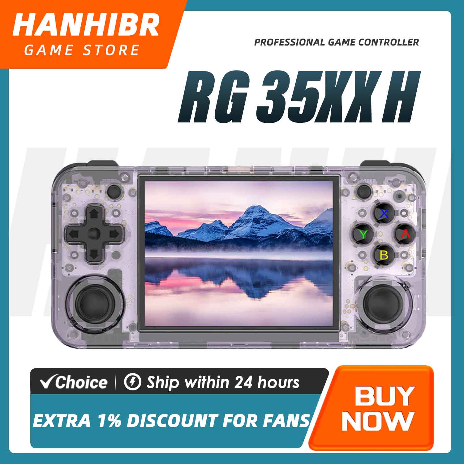 ANBERNIC RG35XX H Horizontal R - Retro Gaming Anbernic review and price