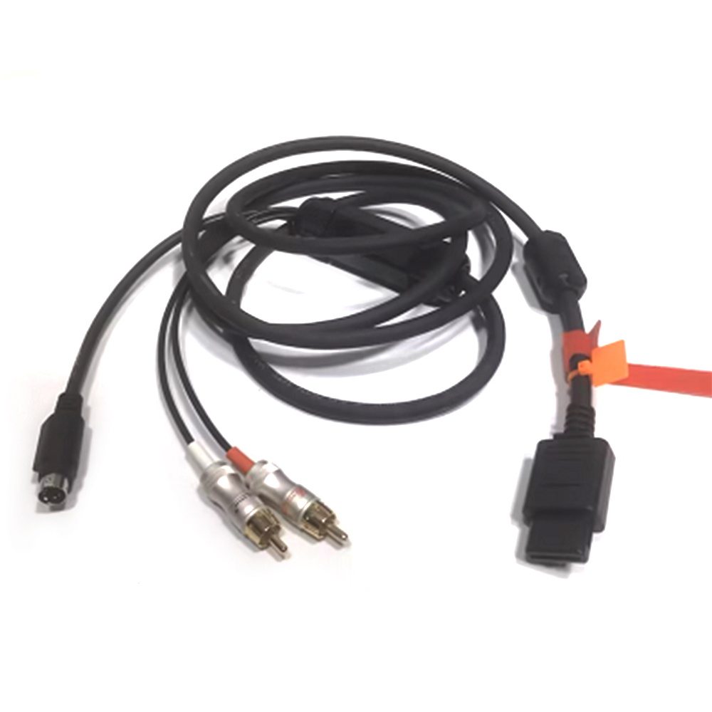 SFC N64 NGC S-Video Cable Shie - Retro Gaming Event review and price