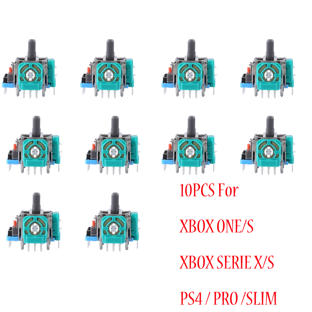 10Pcs 3D Analog Joystick Repla - Retro Gaming Xbox 360 review and price