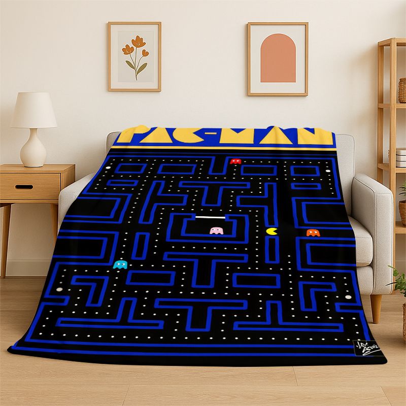 Retro P-Pacman Game Soft Flann - Retro Gaming Lounge review and price