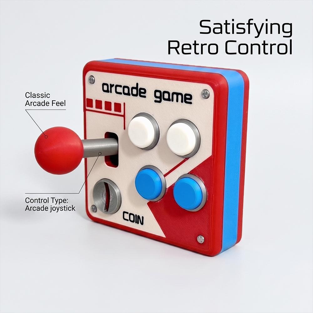 3D Printed Retro Arcade Switch - Retro Gaming Joystick review and price