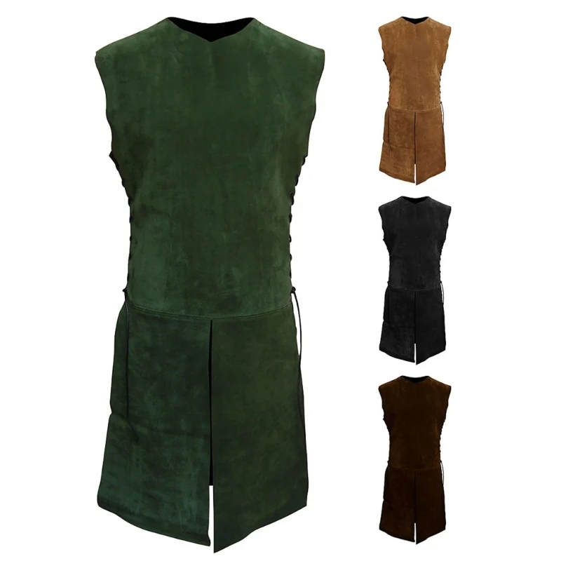 Faux Suede Breastplate Retro M - Retro Gaming Kit review and price