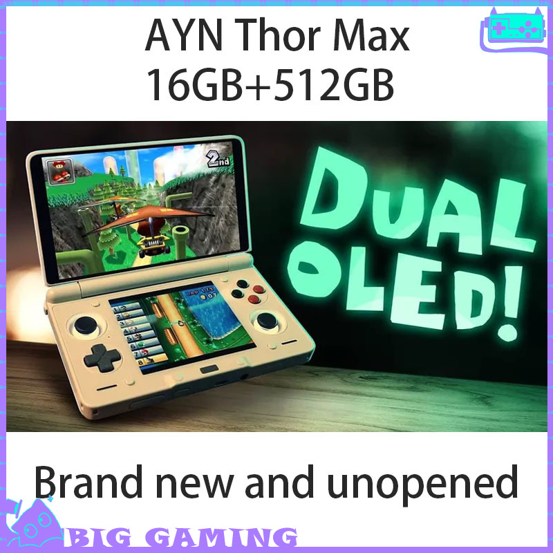 AYN Thor Max 16GB+512GB Flip H - Retro Gaming Xbox One review and price