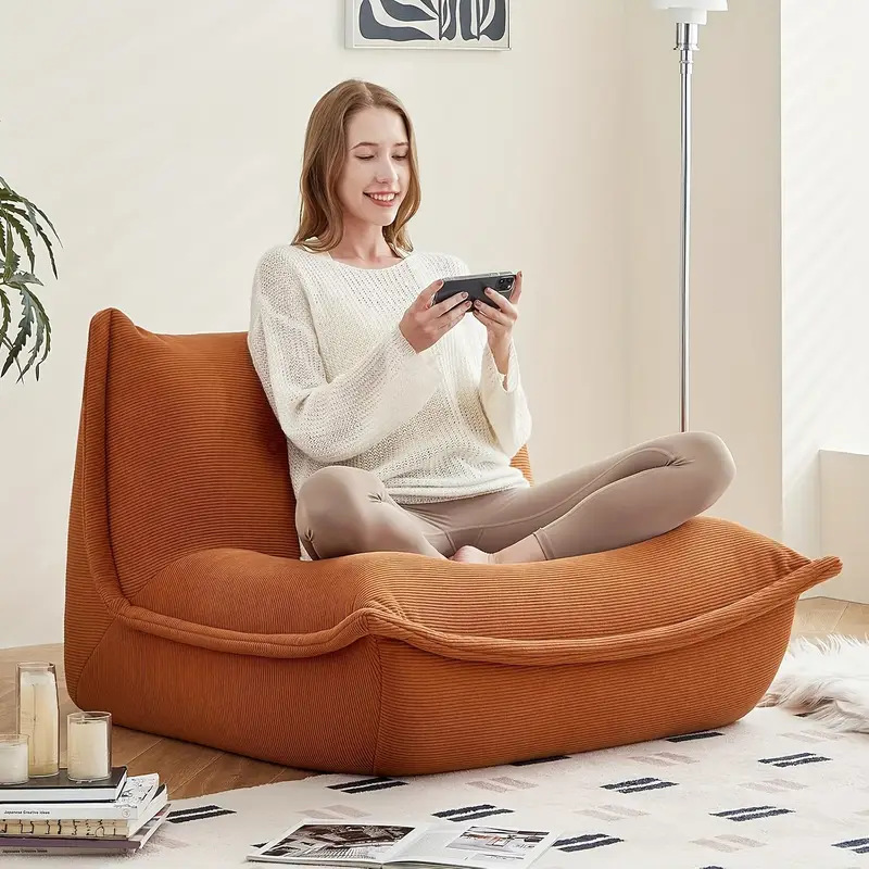 Compressed Lazy Sofa Single Re - Retro Gaming Lounge review and price