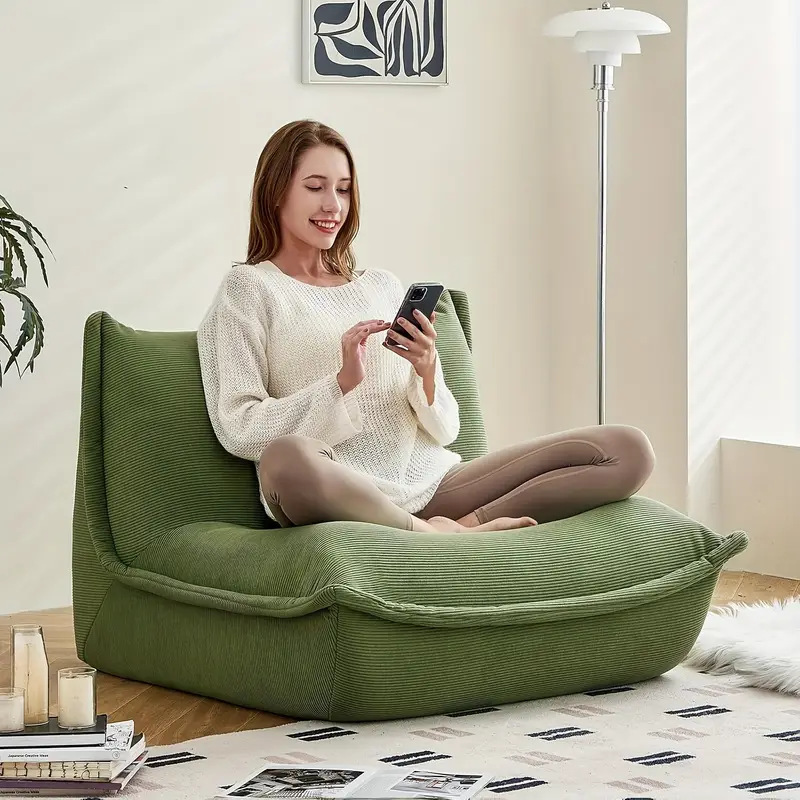 Compressed Lazy Sofa Single Re - Retro Gaming Lounge review and price