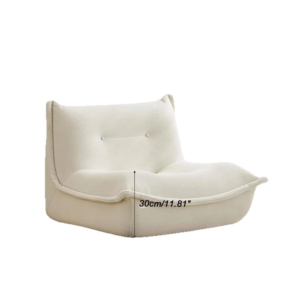 Compressed Lazy Sofa Single Re - Retro Gaming Lounge review and price
