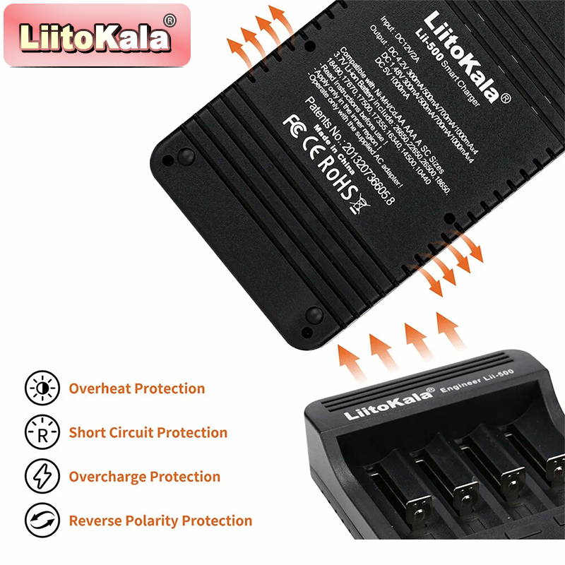 LiitoKala Lii-500 Smart Batter - Rechargeable Battery Aa review and price