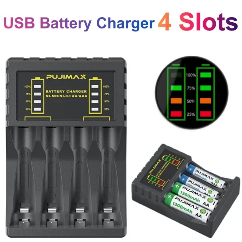 Rechargeable AAA/AA Battery Ch - Rechargeable Battery Aa review and price