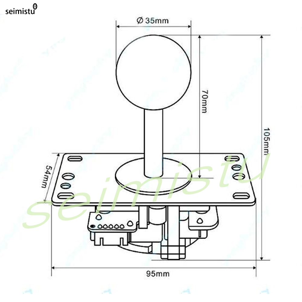 Joystick Copy Sanwa arcade Joy - Retro Gaming Joystick review and price