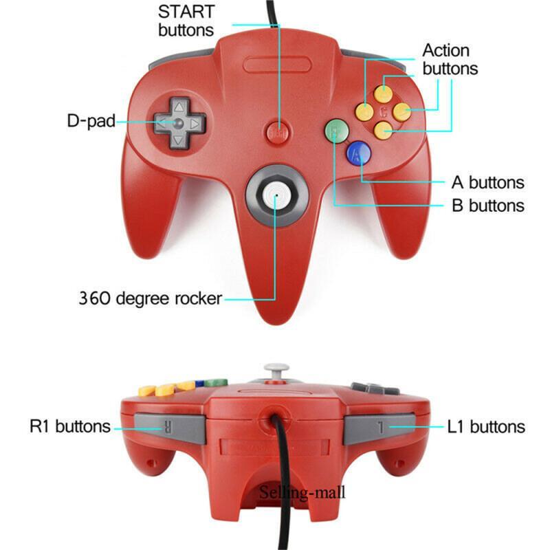 N64 Controller Classic USB Wir - Retro Gaming Os review and price