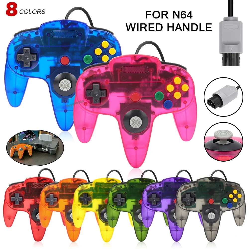 NEW Wired Gamepad for N64 Cons - Retro Gaming Joystick review and price